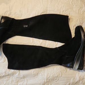 JAMBU Knee Hi Wedge Comfort Boots